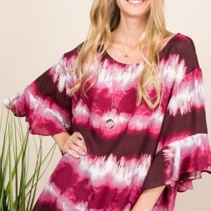 NWT Women's Tie Dye Tunic Size S